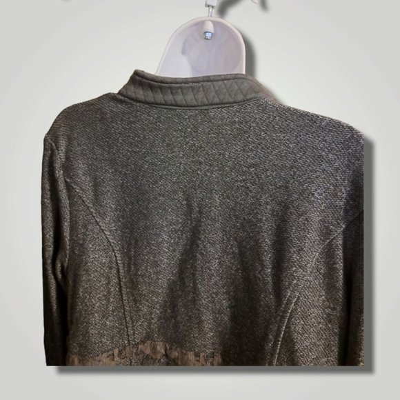 Large lot, Gray NWT Button up BKE Boutiques jacket with pre owned brown long sle - Picture 4 of 16